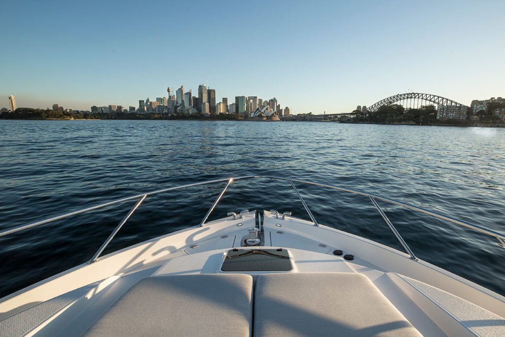 Maritimo X60 in Sydney Harbour